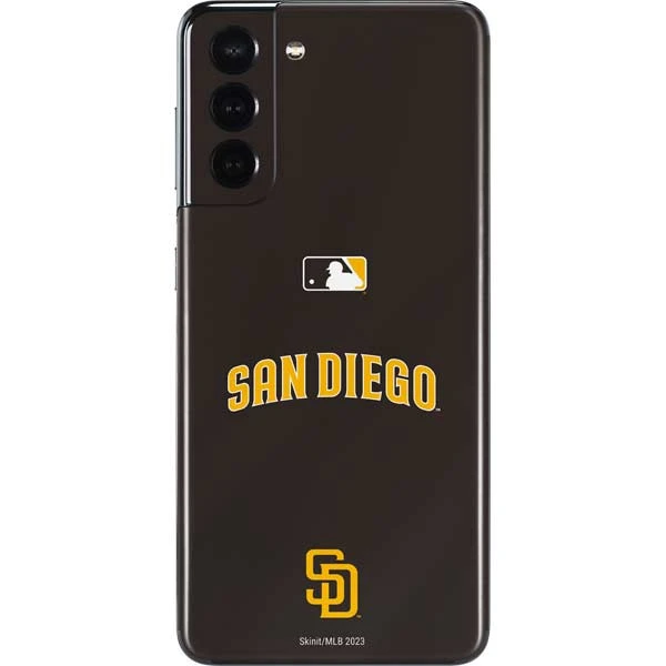 MLB San Diego Padres Alternate Jersey Galaxy S21 5G Skin 3 MLB San Diego Padres Alternate Jersey Galaxy S21 5G Skin