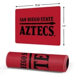 San Diego State University Logo Red Gaming Mouse Pad
