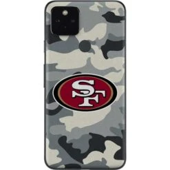 NFL San Francisco 49ers Camo Google Pixel 5a Skin