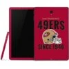NFL San Francisco 49ers Helmet Samsung Galaxy Tab Skin
