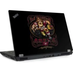 Liquid Blue NFL San Francisco 49ers Running Back Lenovo ThinkPad Skin