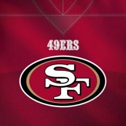NFL San Francisco 49ers Team Jersey Dell Alienware Skin -Skinit Store san francisco 49ers team jersey alienware 17in 2017 skin 1606760571 SKNNFLJRS28AL17FL PR 04