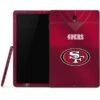 NFL San Francisco 49ers Team Jersey Samsung Galaxy Tab Skin