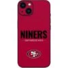 NFL San Francisco 49ers Team Motto IPhone 15 Skin -Skinit Store san francisco 49ers team motto iphone 15 skin 1694705046 SKNNFLSLG28IPHN15 PR 01