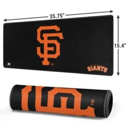 MLB San Francisco Giants - Solid Distressed Gaming Mouse Pad -Skinit Store san francisco giants solid distressed extra large gaming mouse pad 1678437516 MSPMLBSFG09GAMGXL PR 02