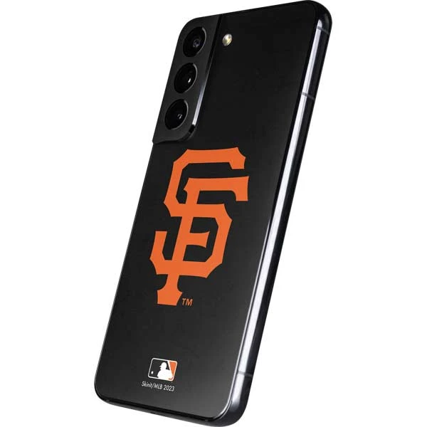 MLB San Francisco Giants - Solid Distressed Galaxy S22 Skin 4 MLB San Francisco Giants - Solid Distressed Galaxy S22 Skin - Image 2