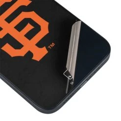 MLB San Francisco Giants - Solid Distressed IPhone 14 Plus Skin -Skinit Store san francisco giants solid distressed iphone 14 plus skin 1679664373 SKNMLBSFG09IPH14M PR 03