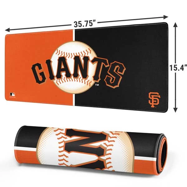 MLB San Francisco Giants Split Gaming Mouse Pad 6 MLB San Francisco Giants Split Gaming Mouse Pad - Image 4