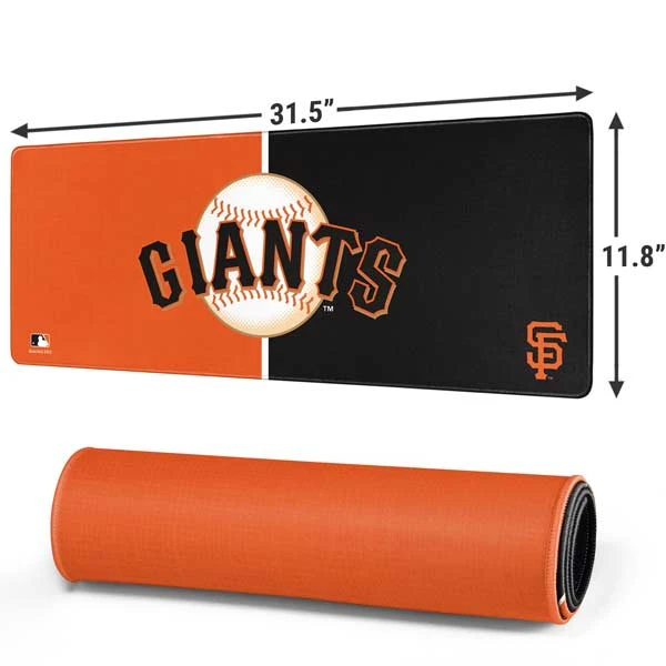 MLB San Francisco Giants Split Gaming Mouse Pad 5 MLB San Francisco Giants Split Gaming Mouse Pad - Image 3