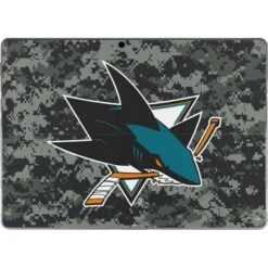 NHL San Jose Sharks Camo Surface Pro 8 Skin