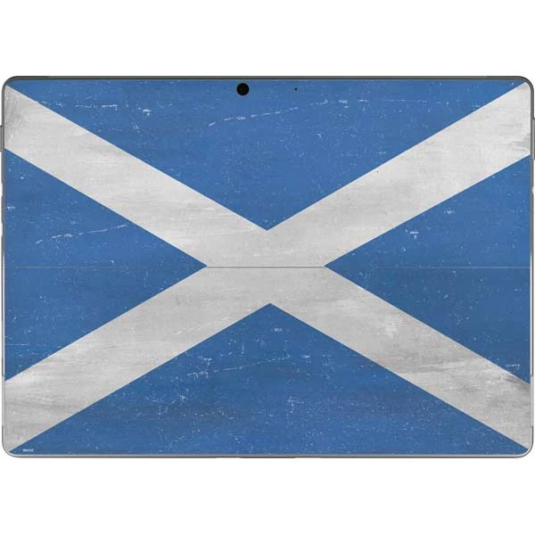 Scotland Flag Distressed Surface Pro 8 Skin 3 Scotland Flag Distressed Surface Pro 8 Skin