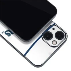 MLB Seattle Mariners Home Jersey IPhone 14 Plus Skin -Skinit Store seattle mariners home jersey iphone 14 plus skin 1662574876 SKNMLBSEM03IPH14M PR 04