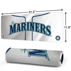 MLB Seattle Mariners Home Jersey Gaming Mouse Pad -Skinit Store seattle mariners home jersey large gaming mouse pad 1678312958 MSPMLBSEM03GAMGLG PR 02