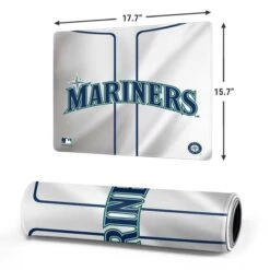MLB Seattle Mariners Home Jersey Gaming Mouse Pad -Skinit Store seattle mariners home jersey medium gaming mouse pad 1678408458 MSPMLBSEM03GAMGMD PR 02