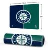 MLB Seattle Mariners Split Gaming Mouse Pad -Skinit Store seattle mariners split small gaming mouse pad 1678396110 MSPCVSMLB25GAMGSM PR 02