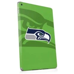 NFL Seattle Seahawks Double Vision Apple IPad Skin -Skinit Store seattle seahawks double vision ipad 9.7in 2018 skin 1522710498 SKNNFLDBL29IP9718 PR 02
