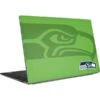 NFL Seattle Seahawks Double Vision Dell XPS Skin -Skinit Store seattle seahawks double vision xps 15 9500 2020 skin 1614285307 SKNNFLDBL29XPS950 PR 01