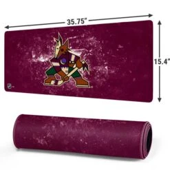 NHL Arizona Coyotes Iced -Skinit Store shtnhl09 extra large gaming mouse pad 1668025452 MSPSHTNHL09GAMGXL PR 02
