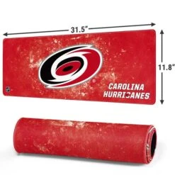 NHL Carolina Hurricanes Iced -Skinit Store shtnhl15 large gaming mouse pad 1668022647 MSPSHTNHL15GAMGLG PR 02