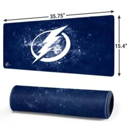 NHL Tampa Bay Lightning Iced -Skinit Store shtnhl20 extra large gaming mouse pad 1668025453 MSPSHTNHL20GAMGXL PR 02