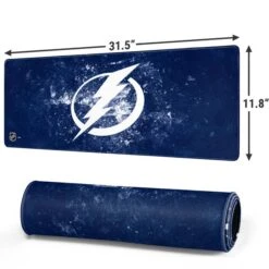NHL Tampa Bay Lightning Iced -Skinit Store shtnhl20 large gaming mouse pad 1668022647 MSPSHTNHL20GAMGLG PR 02
