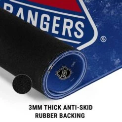 NHL New York Rangers Iced -Skinit Store shtnhl26 extra large gaming mouse pad 1668025453 MSPSHTNHL26GAMGXL PR 04