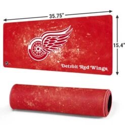 NHL Detroit Red Wings Iced -Skinit Store shtnhl27 extra large gaming mouse pad 1668025453 MSPSHTNHL27GAMGXL PR 02