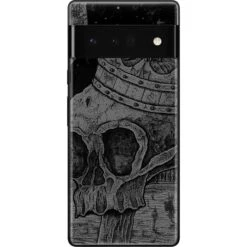 Alchemy Carta Skull Sketch Google Pixel 6 Pro Skin