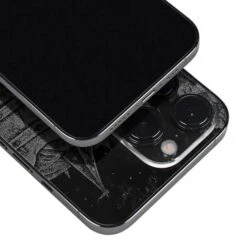 Alchemy Carta Skull Sketch IPhone 15 Pro Max Skin -Skinit Store skull sketch iphone 15 pro max skin 1694187088 SKNALCHMY09IP15PM PR 04