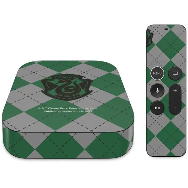 Wizarding World Harry Potter Slytherin Crest Apple TV Skin 3 Wizarding World Harry Potter Slytherin Crest Apple TV Skin
