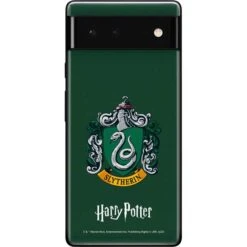 Wizarding World Harry Potter Slytherin House Crest Google Pixel 6 Skin