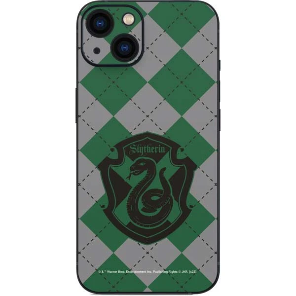 Wizarding World Harry Potter Slytherin Crest IPhone 14 Skin 3 Wizarding World Harry Potter Slytherin Crest IPhone 14 Skin