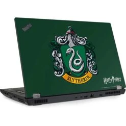 Wizarding World Harry Potter Slytherin House Crest Lenovo ThinkPad Skin