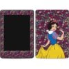 Disney Snow White Character With Floral Pattern Amazon Kindle Skin