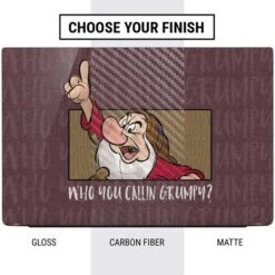 Disney Snow White Grumpy Dell Vostro Skin -Skinit Store snow white grumpy dell vostro 15 5590 skin 1600200543 SKNDSSNWT16DV5590 PR 04