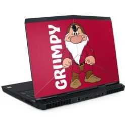 Disney Snow White Grumpy Dwarf Dell Alienware Skin