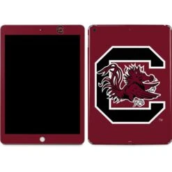 University Of South Carolina Gamecocks Logo Red Apple IPad Skin