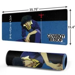 Cowboy Bebop Spike Spiegel Gaming Mouse Pad -Skinit Store spike spiegel extra large gaming mouse pad 1721854775 MSPCOWBEB11GAMGXL PR 02