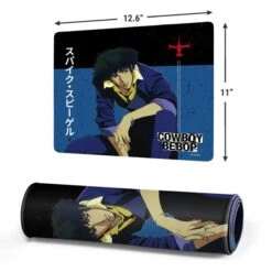 Cowboy Bebop Spike Spiegel Gaming Mouse Pad