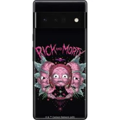 Adult Swim Rick And Morty Split Head Rick Google Pixel 6 Pro Skin