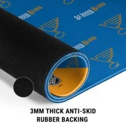 NHL St. Louis Blues Pattern Gaming Mouse Pad -Skinit Store st. louis blues pattern extra large gaming mouse pad 1752681323 MSPPATNHL04GAMGXL PR 04