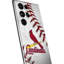 MLB St. Louis Cardinals Game Ball Galaxy S22 Ultra Skin -Skinit Store st. louis cardinals game ball galaxy s22 ultra skin 1679692209 SKNMLBSLC14GLX22U PR 03
