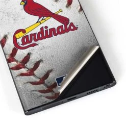 MLB St. Louis Cardinals Game Ball Galaxy S22 Ultra Skin -Skinit Store st. louis cardinals game ball galaxy s22 ultra skin 1679692209 SKNMLBSLC14GLX22U PR 04