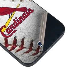 MLB St. Louis Cardinals Game Ball IPhone 14 Skin -Skinit Store st. louis cardinals game ball iphone 14 skin 1679692122 SKNMLBSLC14IPHN14 PR 03