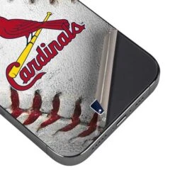 MLB St. Louis Cardinals Game Ball IPhone 15 Pro Max Skin -Skinit Store st. louis cardinals game ball iphone 15 pro max skin 1694187078 SKNMLBSLC14IP15PM PR 03