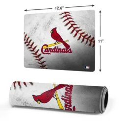 MLB St. Louis Cardinals Game Ball Gaming Mouse Pad
