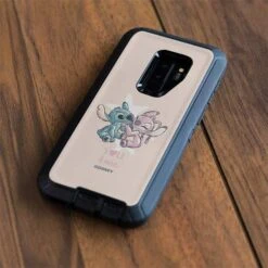 Disney Lilo And Stitch Stitch And Angel Otterbox Defender Galaxy Skin -Skinit Store stitch and angel otterbox defender galaxy s9 plus skin 1747932941 SKNSTCHDS02OBS9PD PR 04