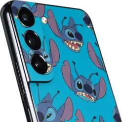 Disney Lilo And Stitch Face Expression Pattern Galaxy S22 Plus Skin -Skinit Store stitch expression pattern galaxy s22 plus skin 1646336822 SKNDISLNS04GLX22P PR 03