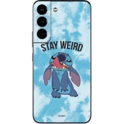 Disney Lilo And Stitch Stay Weird Galaxy S22 Skin