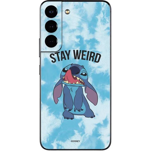Disney Lilo And Stitch Stay Weird Galaxy S22 Skin 3 Disney Lilo And Stitch Stay Weird Galaxy S22 Skin